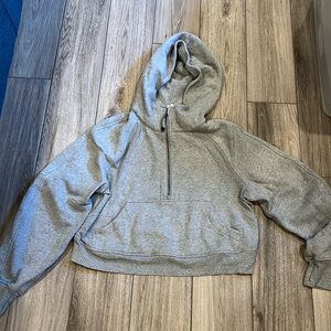 Lululemon scuba color gray size xs/s with embroidered logo